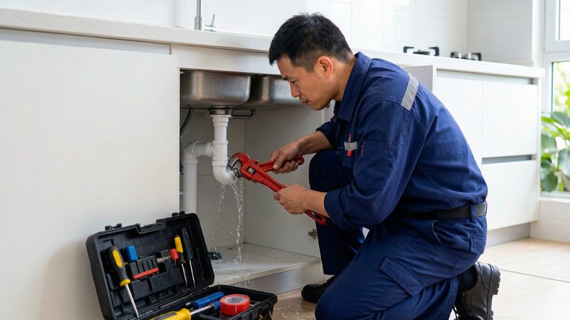 南宁市家庭水电维修水管施工示意